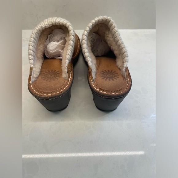 UGG Brown Slip-On Clogs - Picture 9 of 10